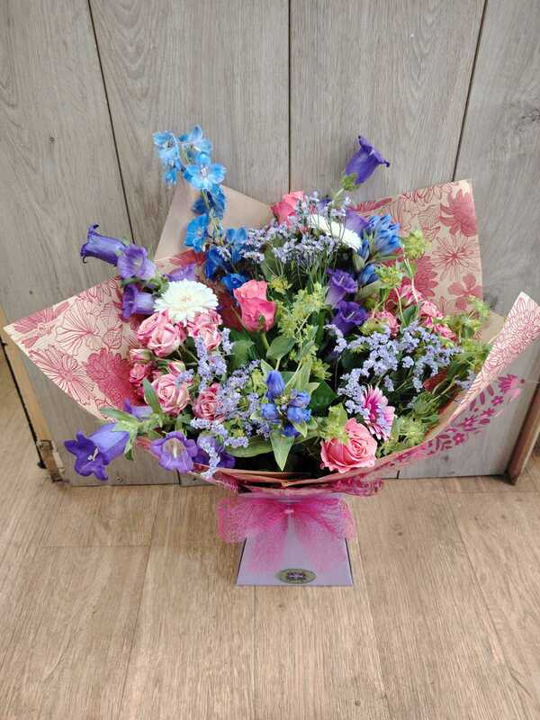 Flowers delivered to customer