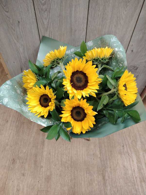 Flowers delivered to customer