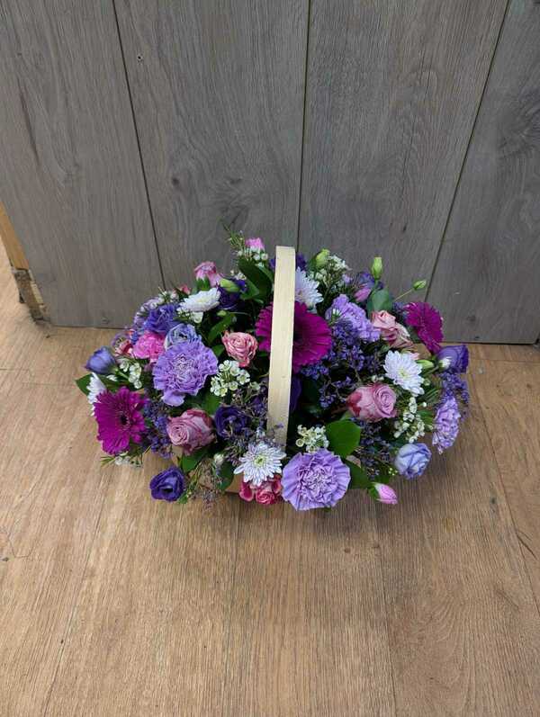 Flowers delivered to customer