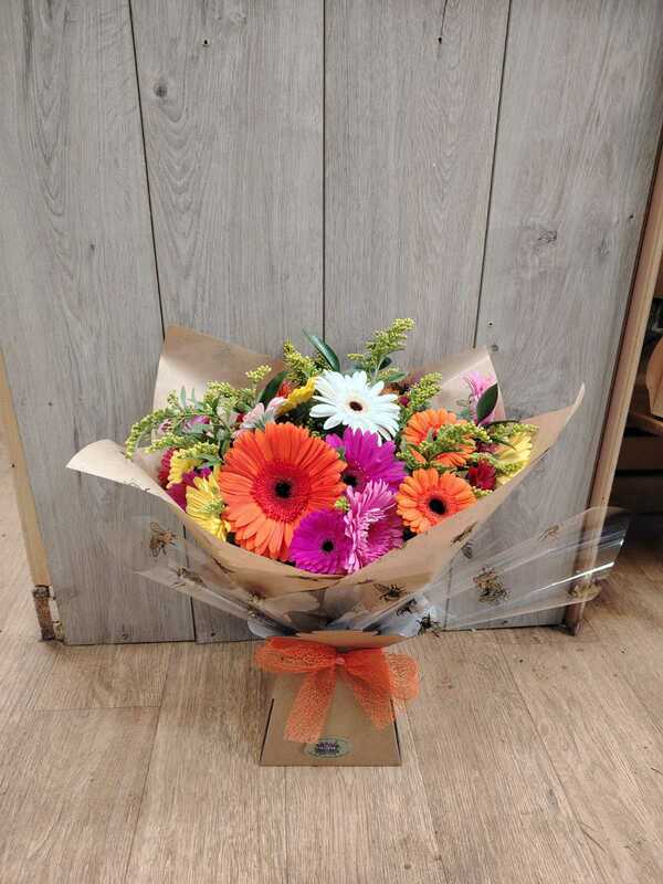 Flowers delivered to customer
