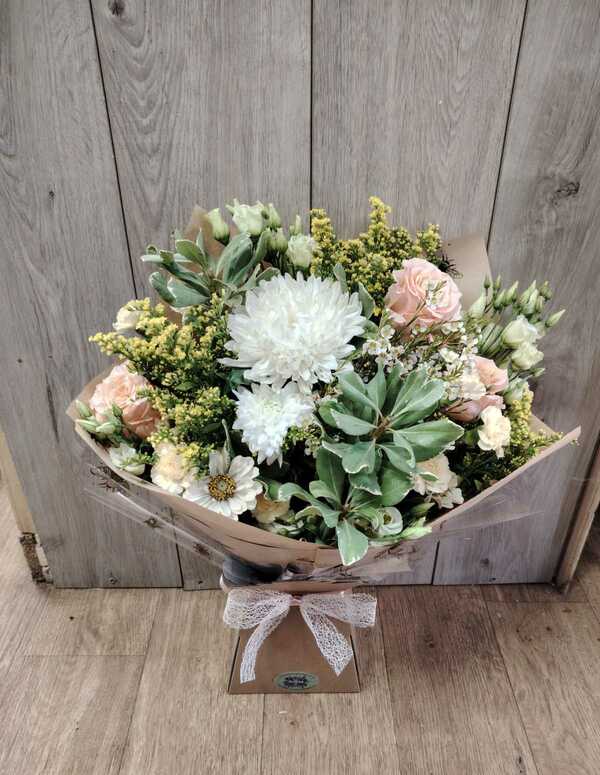 Flowers delivered to customer