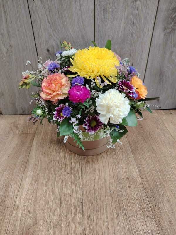 Flowers delivered to customer
