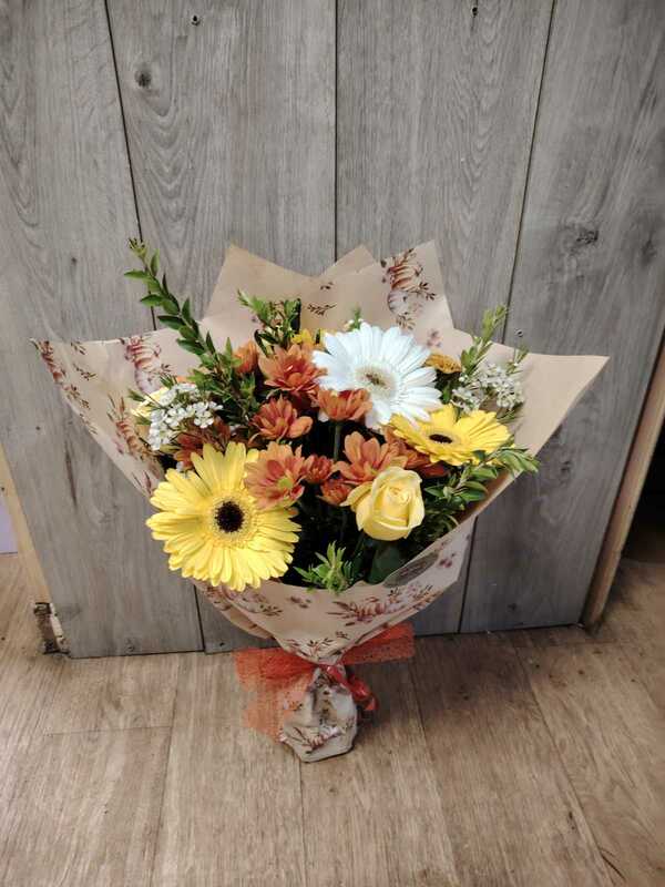 Flowers delivered to customer