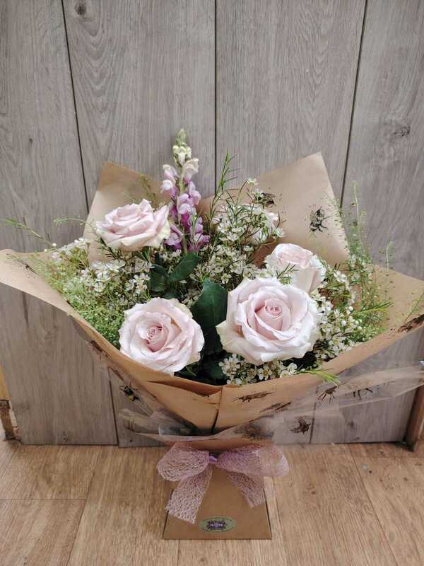 Flowers delivered to customer