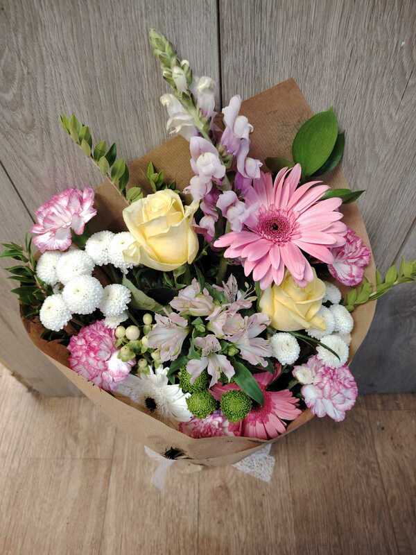 Flowers delivered to customer