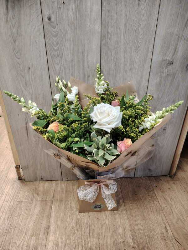 Flowers delivered to customer