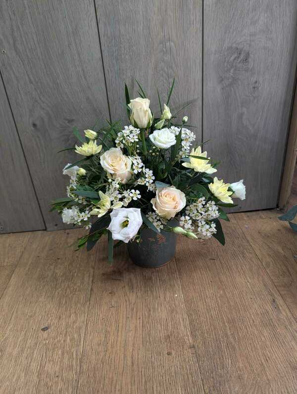 Flowers delivered to customer
