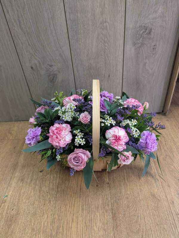 Flowers delivered to customer