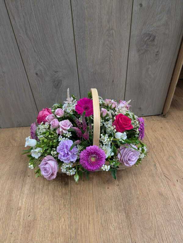 Flowers delivered to customer