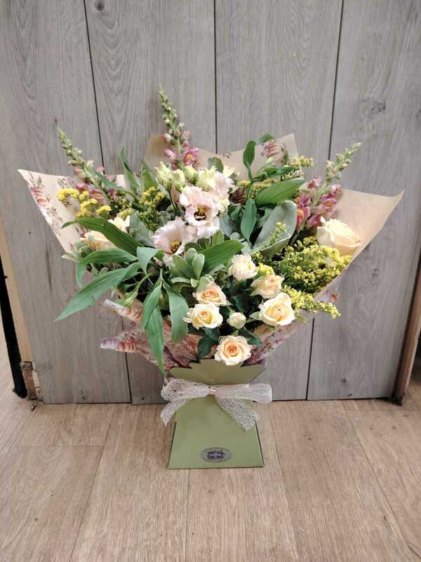 Flowers delivered to customer
