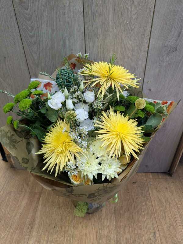 Flowers delivered to customer