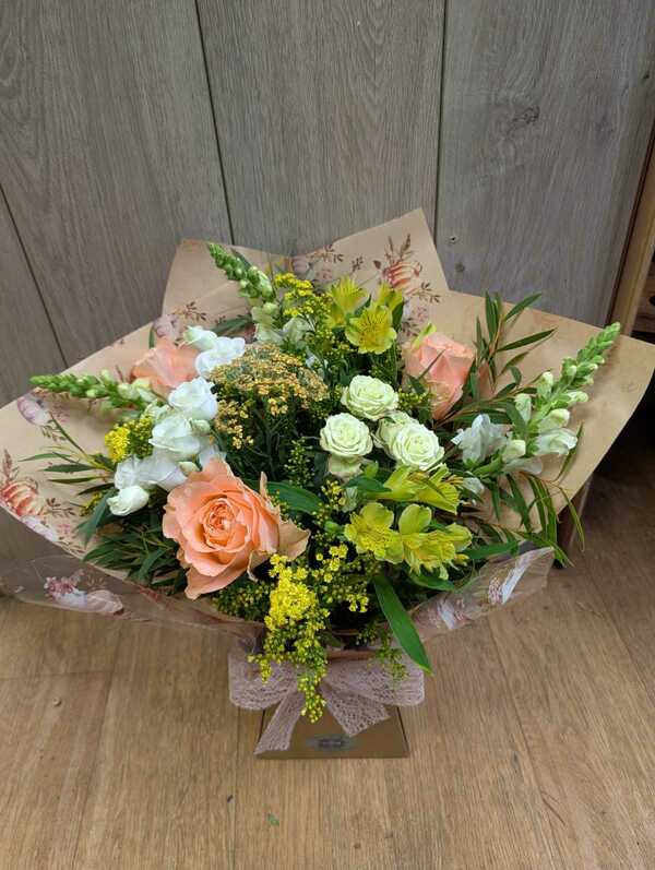 Flowers delivered to customer