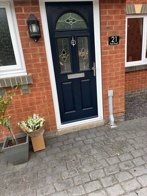 Flowers delivered to customer