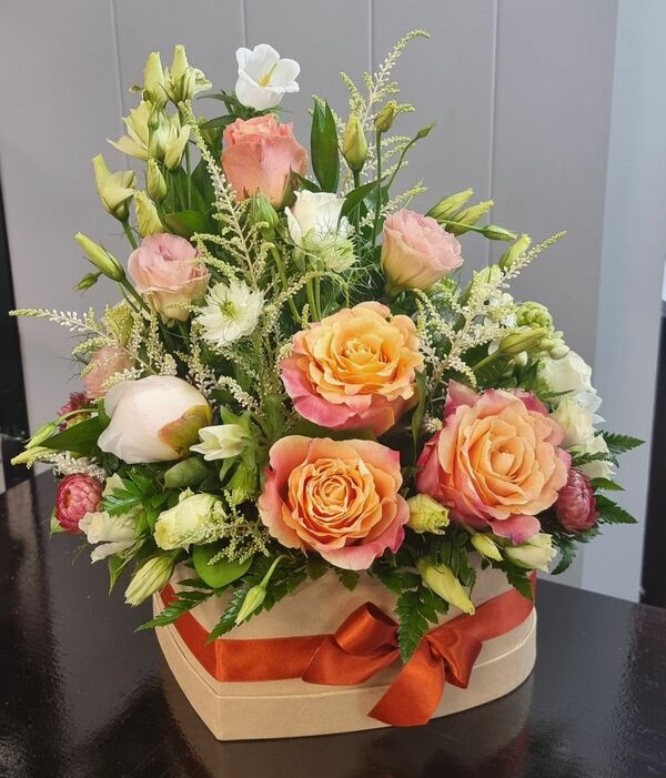 Flowers delivered to customer