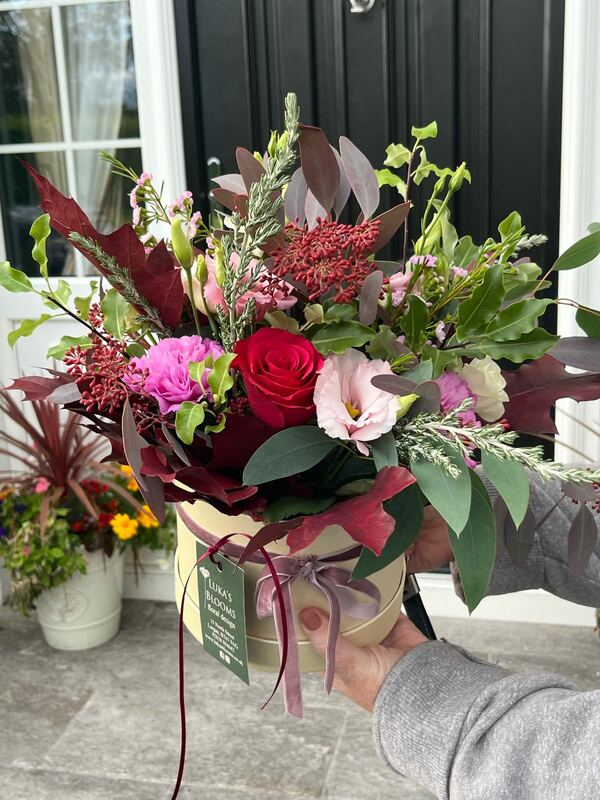 Flowers delivered to customer