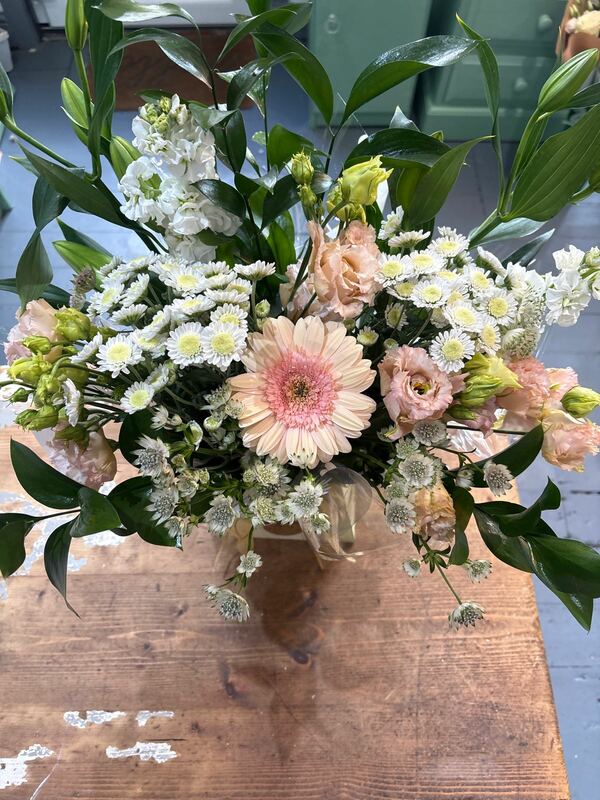 Flowers delivered to customer