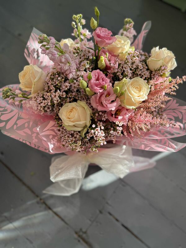 Flowers delivered to customer
