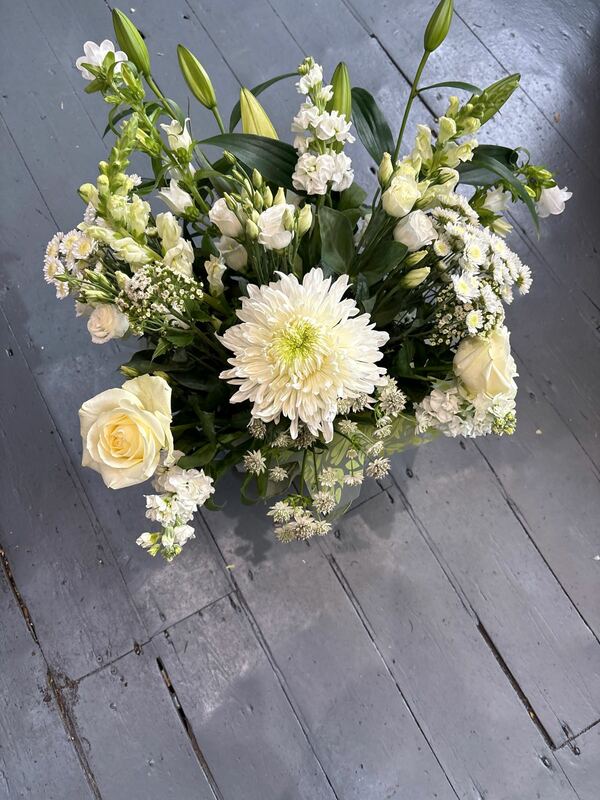 Flowers delivered to customer