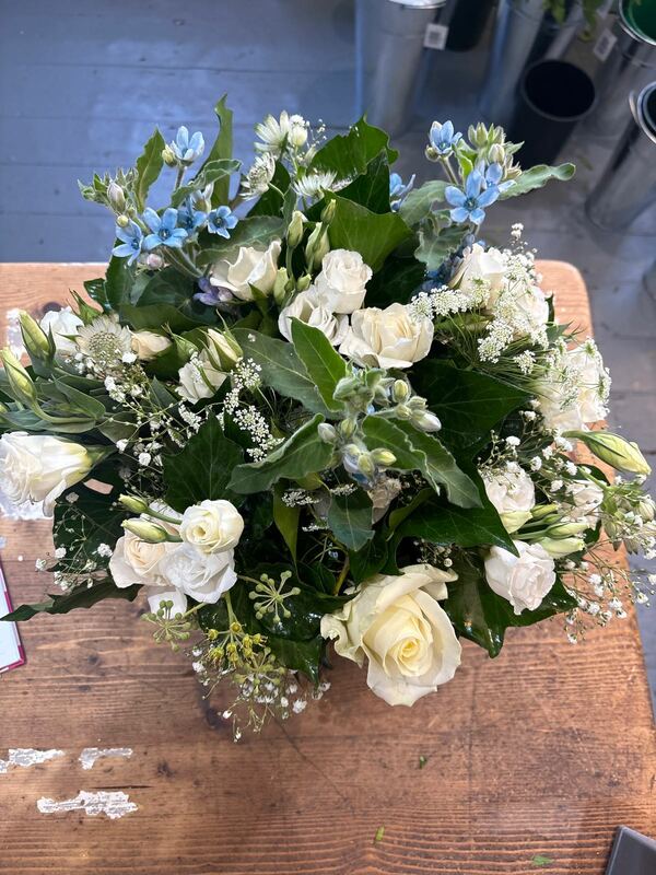 Flowers delivered to customer