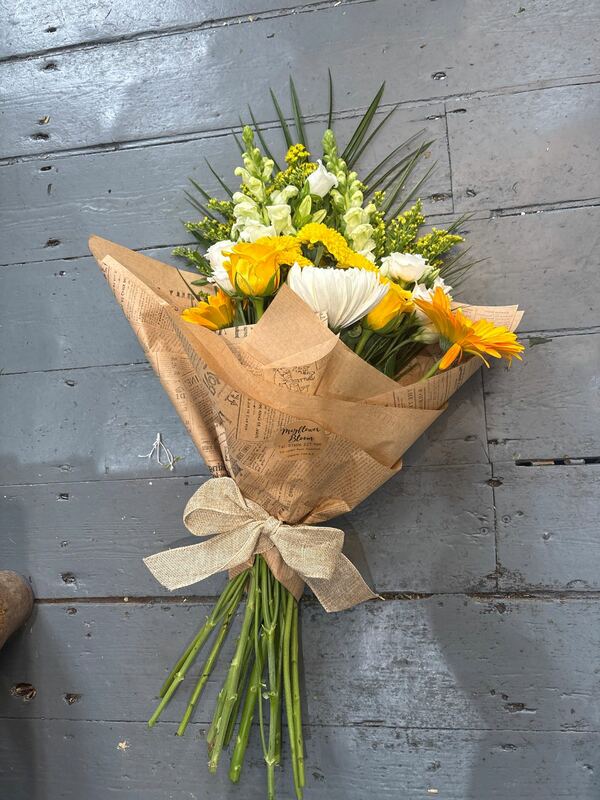 Flowers delivered to customer
