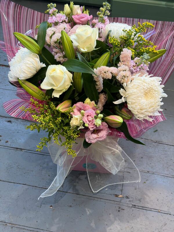 Flowers delivered to customer
