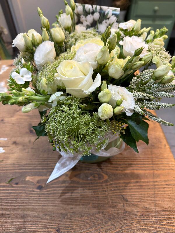 Flowers delivered to customer