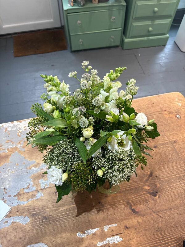 Flowers delivered to customer