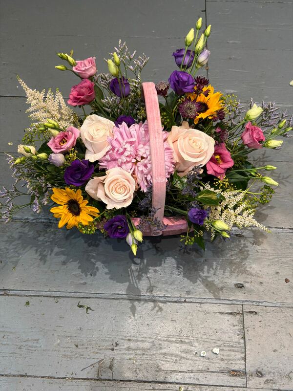 Flowers delivered to customer