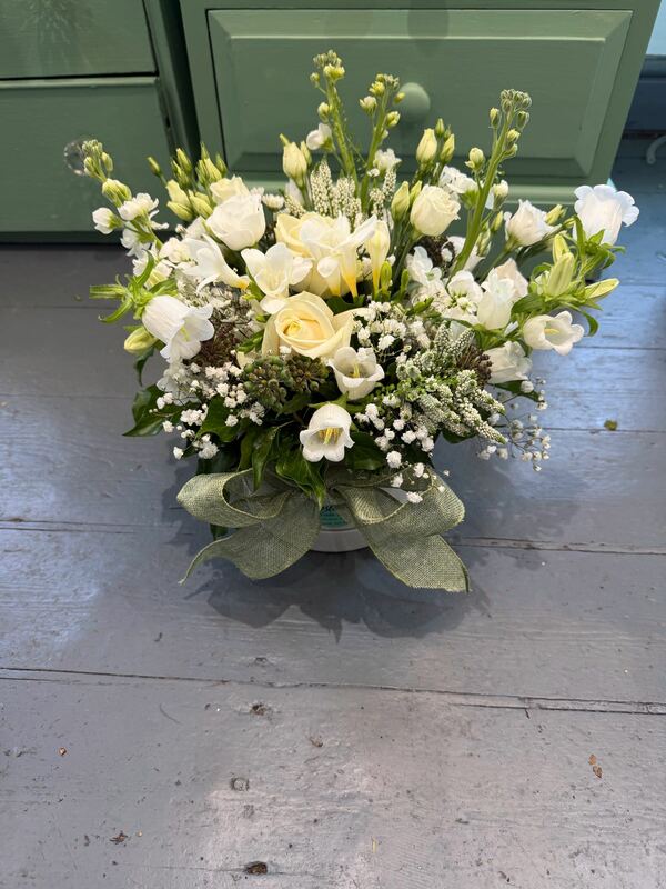Flowers delivered to customer