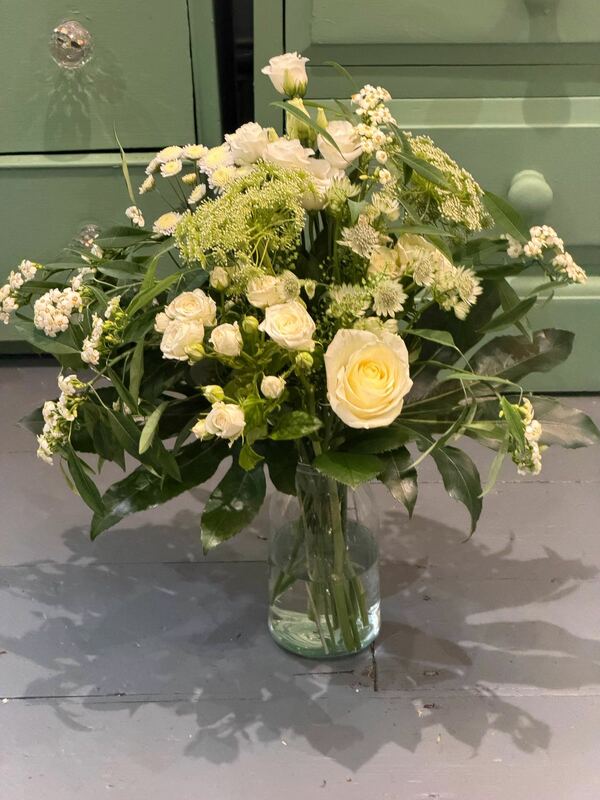 Flowers delivered to customer