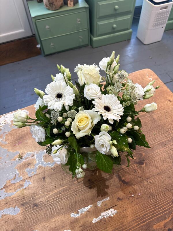 Flowers delivered to customer