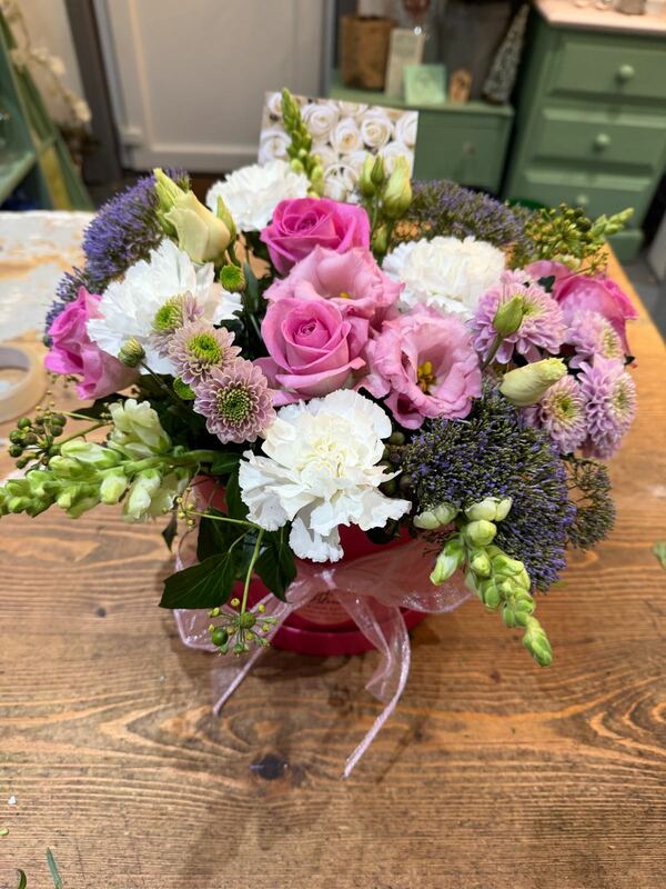 Flowers delivered to customer
