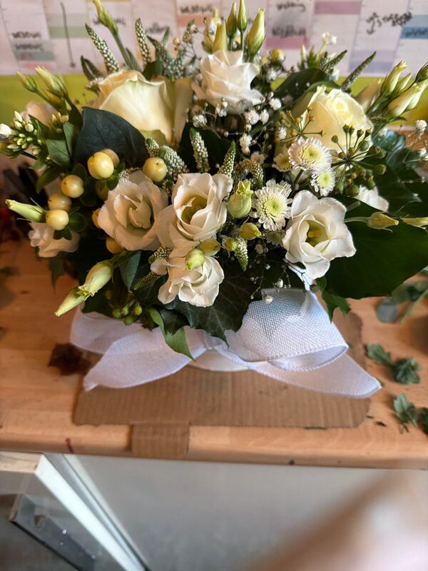 Flowers delivered to customer