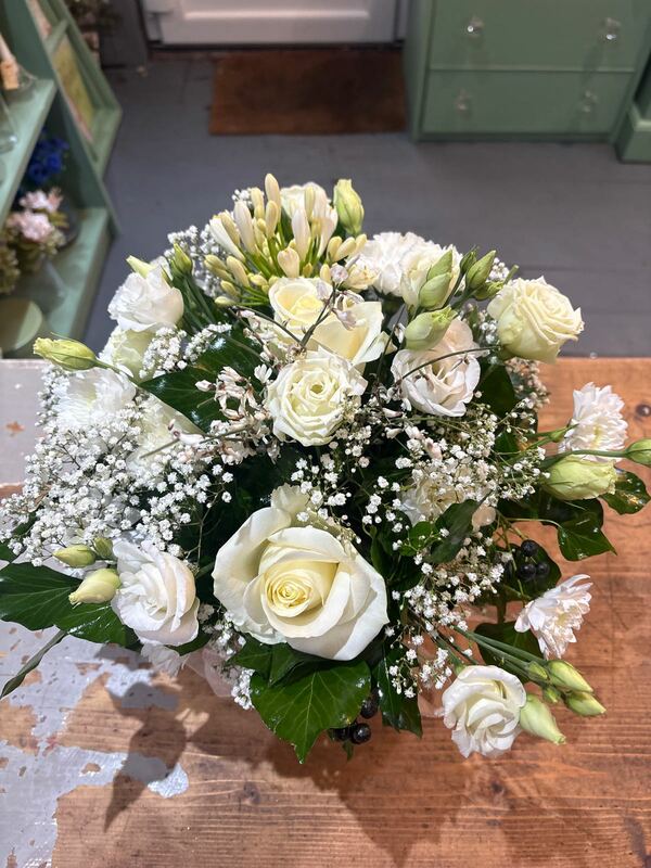 Flowers delivered to customer
