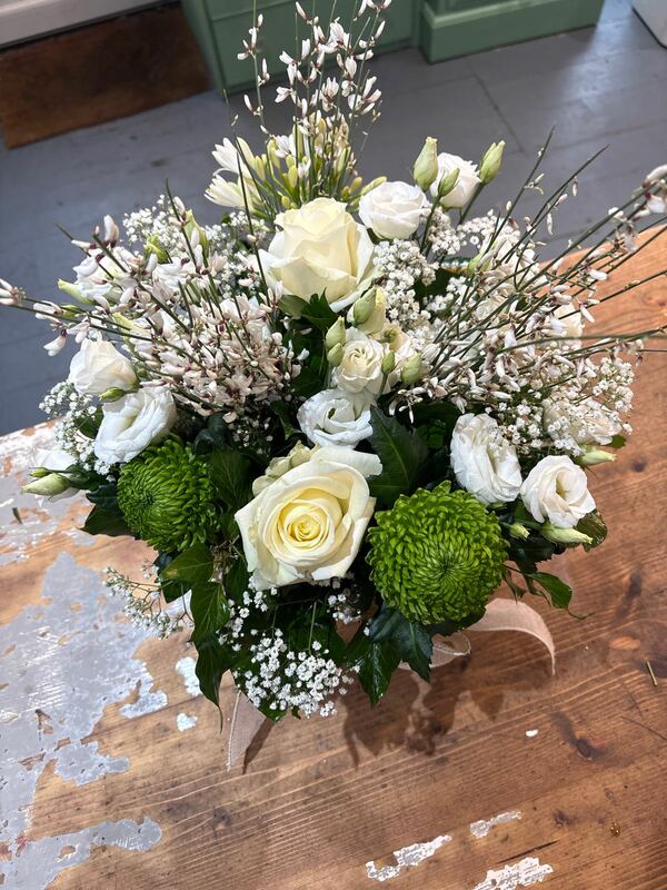 Flowers delivered to customer