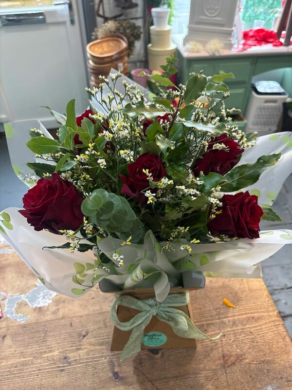 Flowers delivered to customer