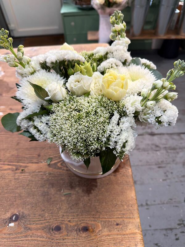 Flowers delivered to customer