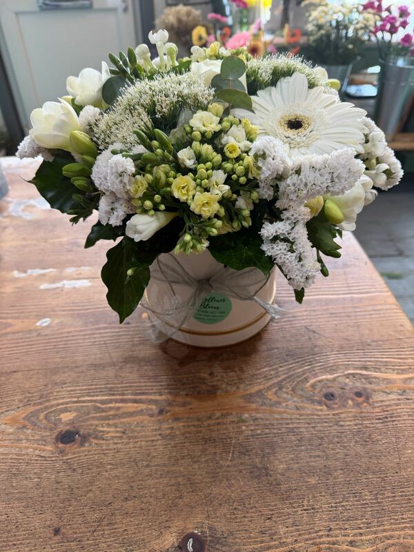 Flowers delivered to customer