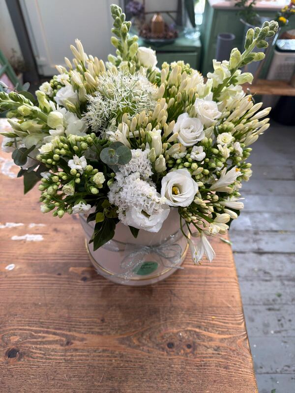 Flowers delivered to customer