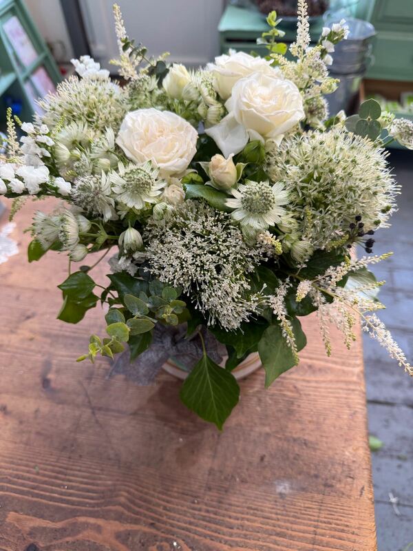 Flowers delivered to customer