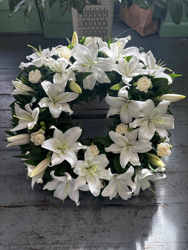 Flowers delivered to customer
