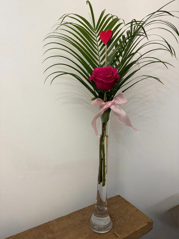 Flowers delivered to customer