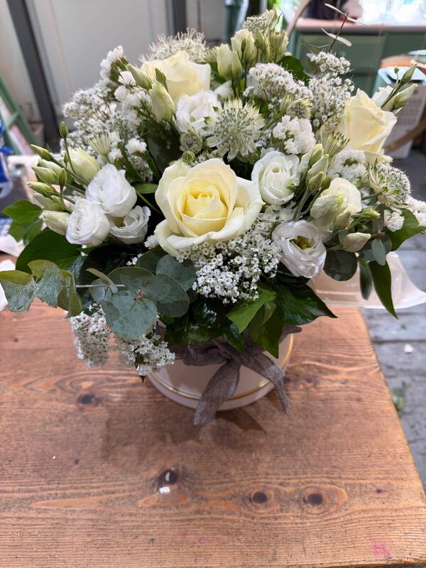 Flowers delivered to customer