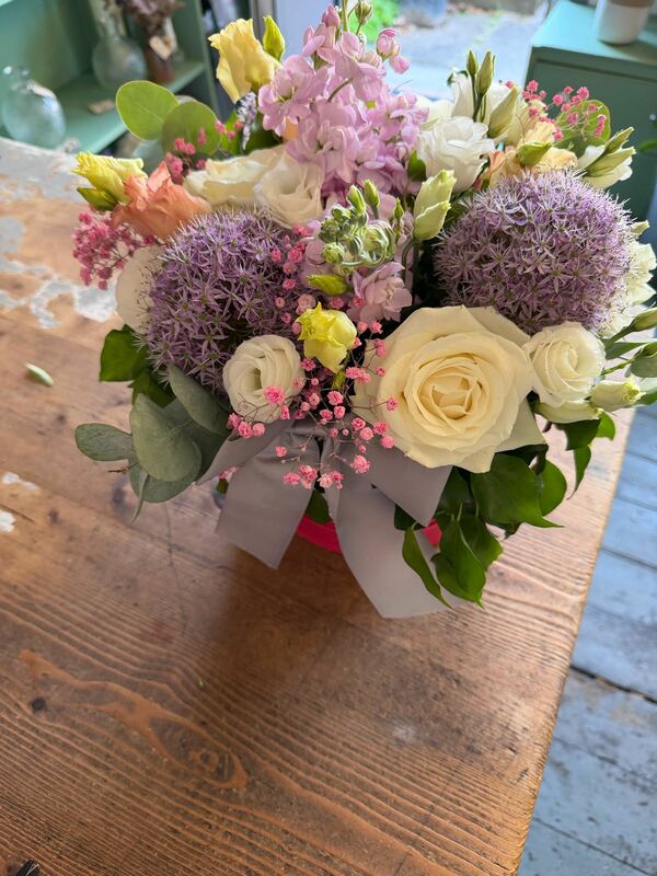 Flowers delivered to customer