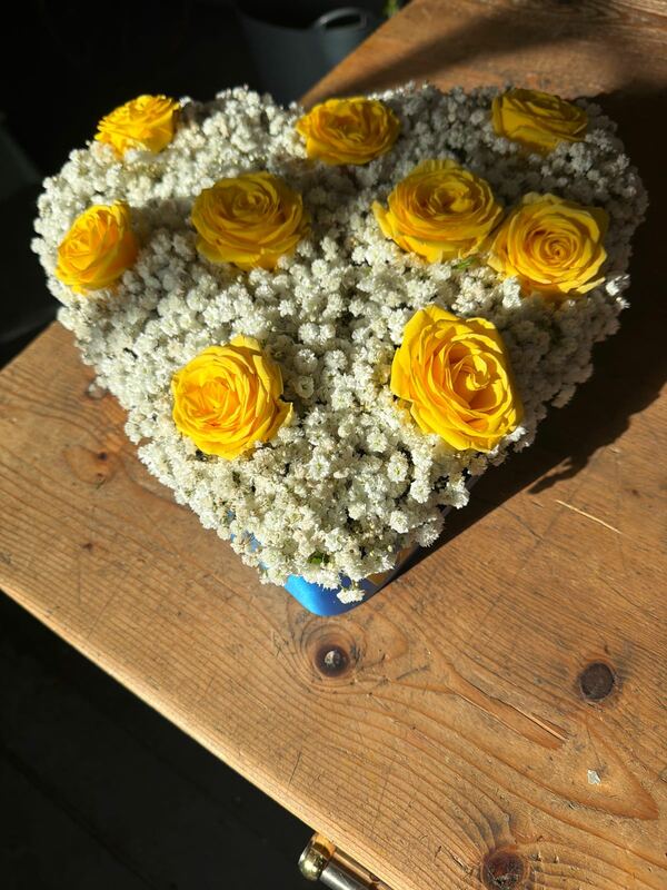 Flowers delivered to customer
