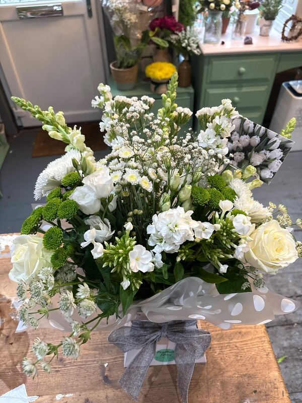 Flowers delivered to customer