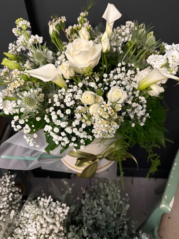Flowers delivered to customer
