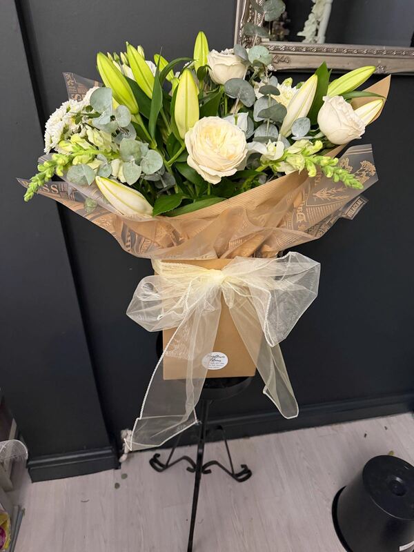 Flowers delivered to customer
