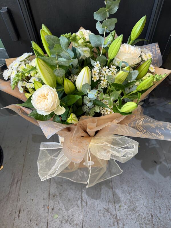 Flowers delivered to customer