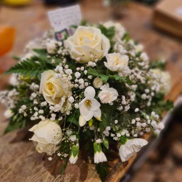 Flowers delivered to customer